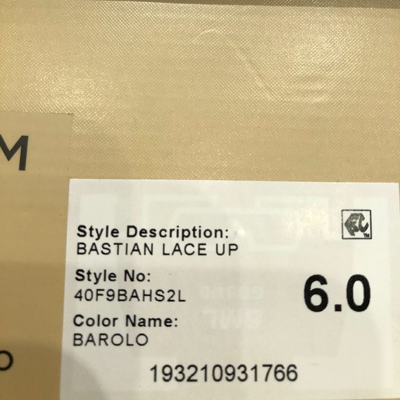 Michael Kors Bastian Lace-Up Leather Booties NEW - Picture 8 of 9